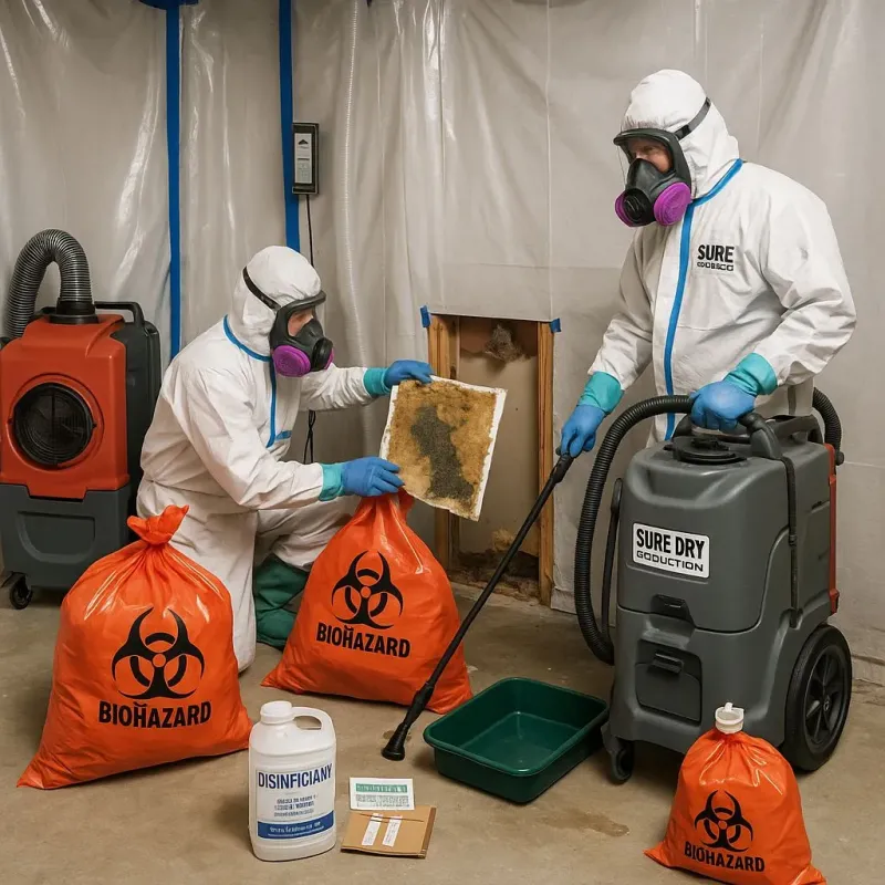 Contaminated Water Handling Protocols process in Lake Camelot, IL