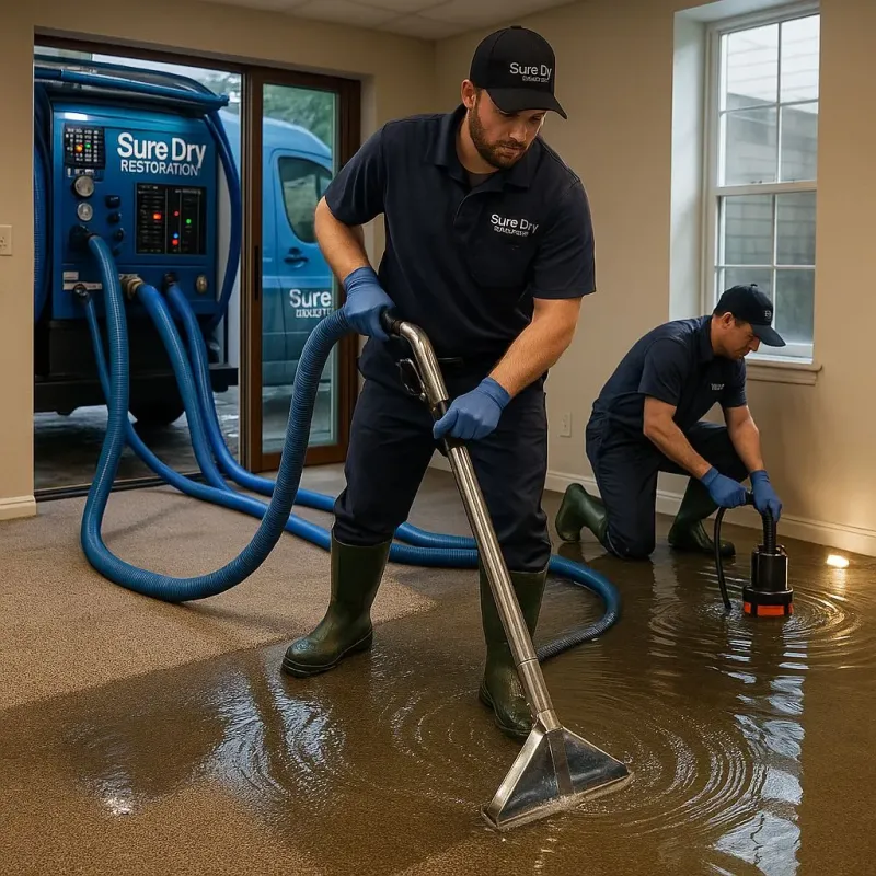 Water Extraction and Removal process in Lake Camelot, IL